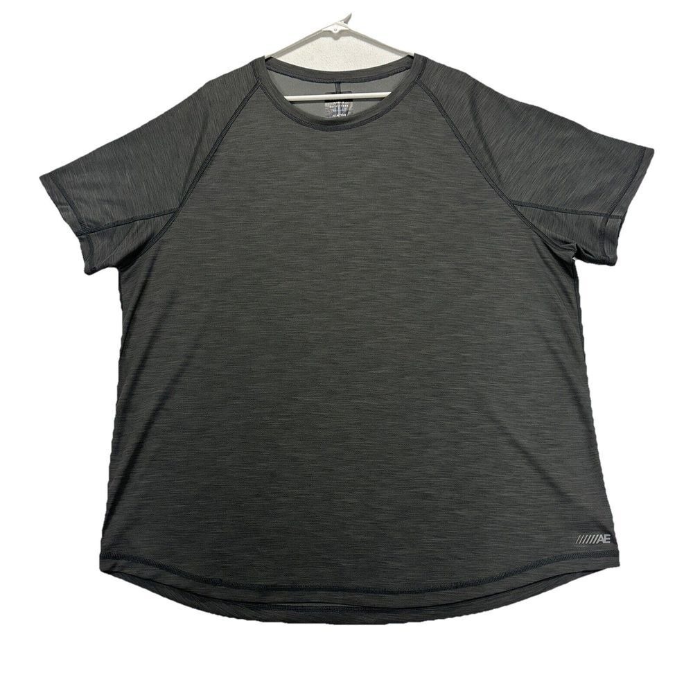 American Eagle Outfitters Shirt‎ Men XXXL AEActive 360 Extreme Flex Gray Active